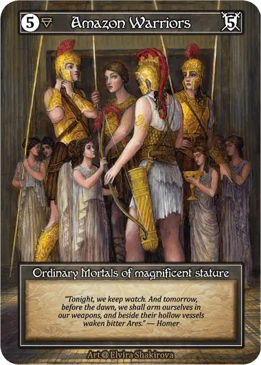 Amazon Warriors - Alpha (Foil)