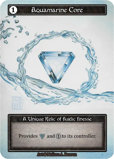 Aquamarine Core - Alpha (Foil)