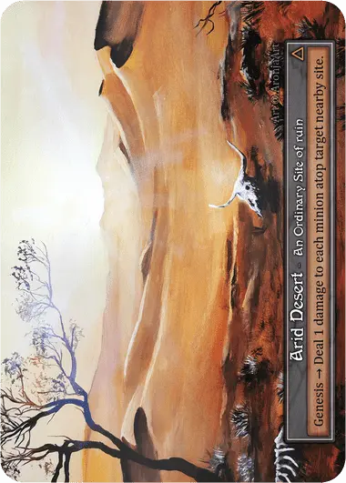 Arid Desert - Alpha (Foil)