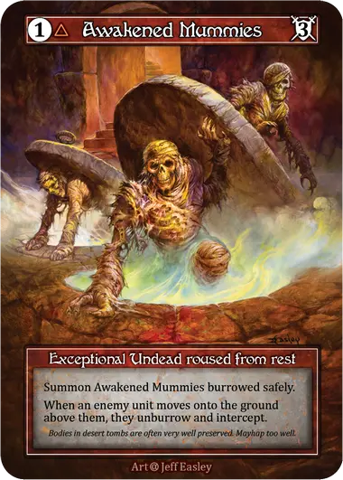 Awakened Mummies - Alpha (Foil)