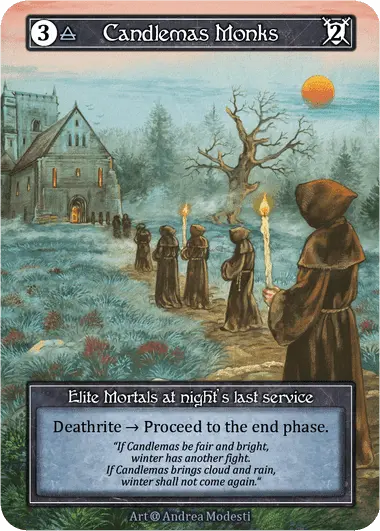 Candlemas Monks - Alpha (Foil)