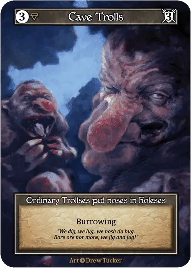 Cave Trolls - Alpha (Foil)