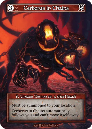 Cerberus in Chains - Alpha (Foil)