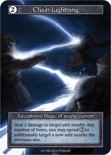 Chain Lightning - Alpha (Foil)