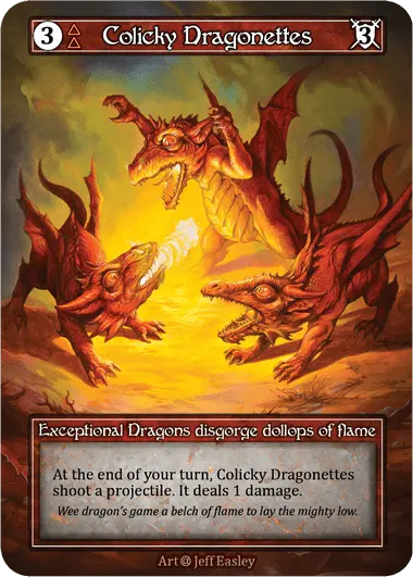 Colicky Dragonettes - Alpha (Foil)