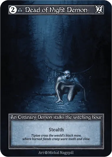 Dead of Night Demon - Alpha (Foil)