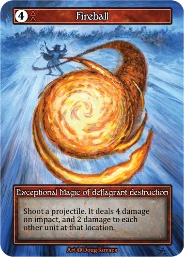 Fireball - Alpha (Foil)