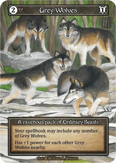 Grey Wolves - Alpha (Foil)