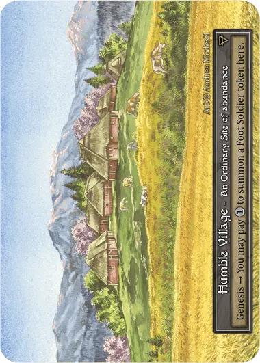 Humble Village - Alpha (Foil)