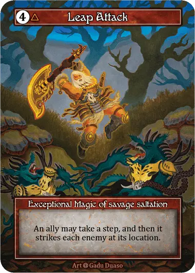 Leap Attack - Alpha (Foil)