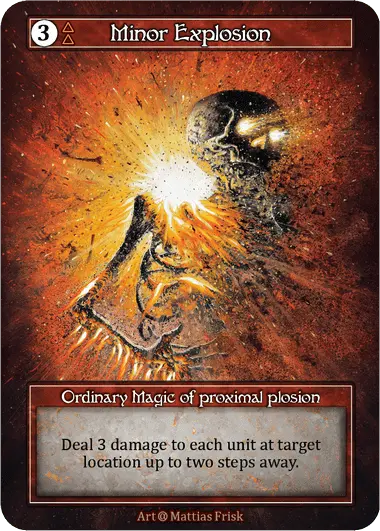 Minor Explosion - Alpha (Foil)