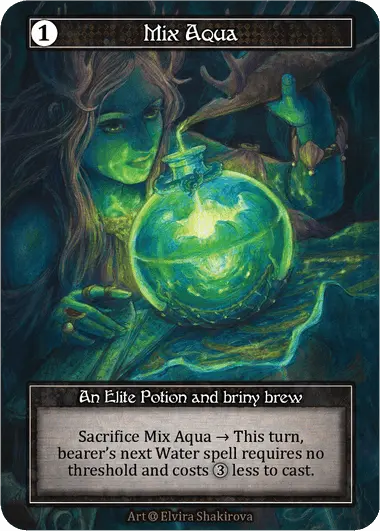 Mix Aqua - Alpha (Foil)