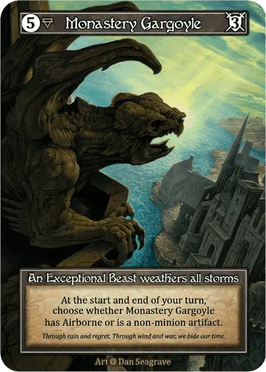 Monastery Gargoyle - Alpha (Foil)