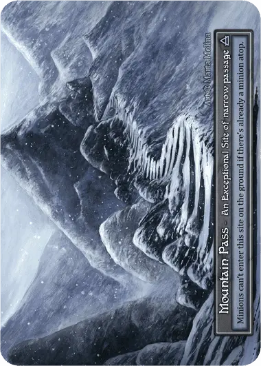 Mountain Pass - Alpha (Foil)