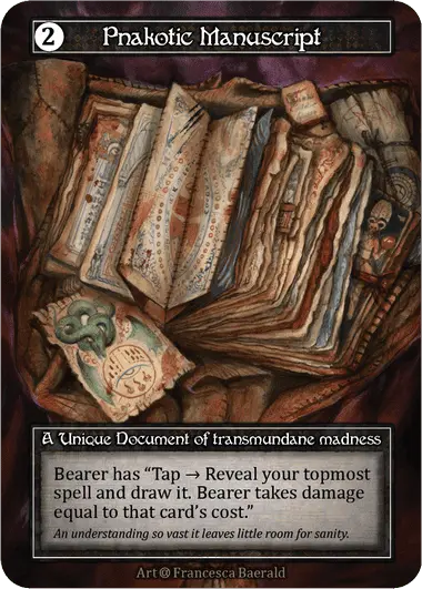 Pnakotic Manuscript - Alpha (Foil)