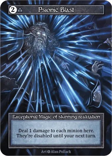 Psionic Blast - Alpha (Foil)