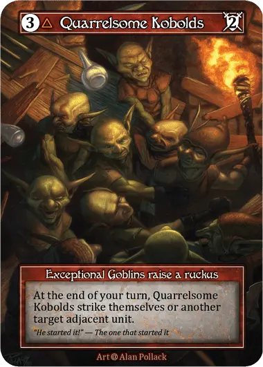 Quarrelsome Kobolds - Alpha (Foil)