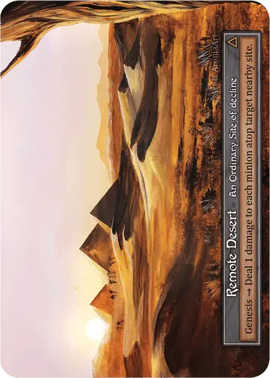 Remote Desert - Alpha (Foil)