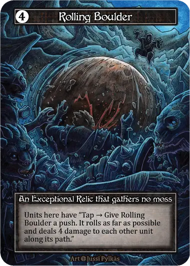 Rolling Boulder