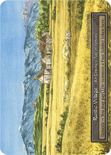 Rustic Village - Alpha (Foil)