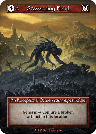 Scavenging Fiend - Alpha (Foil)