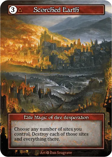 Scorched Earth - Alpha (Foil)