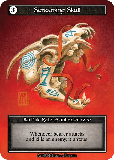 Screaming Skull - Alpha (Foil)
