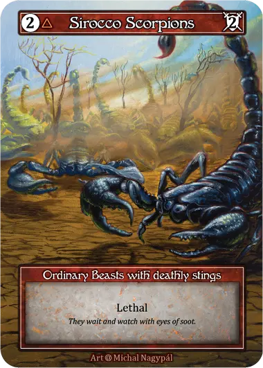 Sirocco Scorpions - Alpha (Foil)