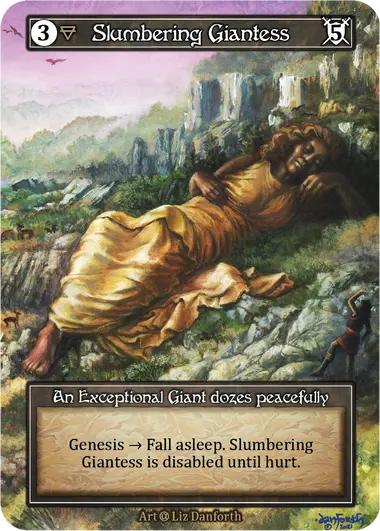 Slumbering Giantess - Alpha (Foil)