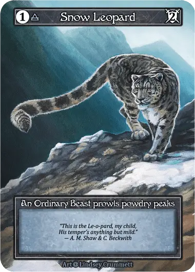 Snow Leopard - Alpha (Foil)