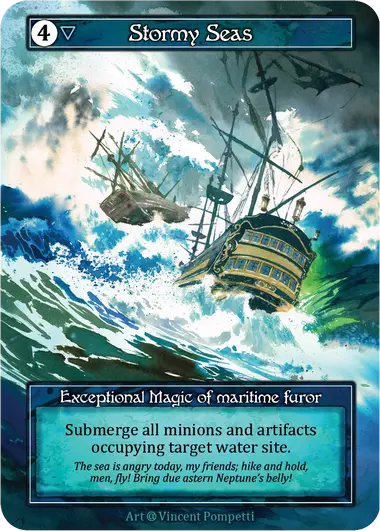 Stormy Seas - Alpha (Foil)