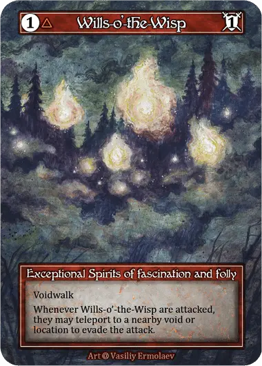 Wills-o'-the-Wisp - Alpha (Foil)