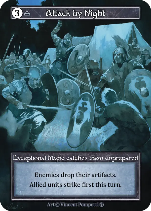 Attack by Night - Arthurian Legends (Foil)