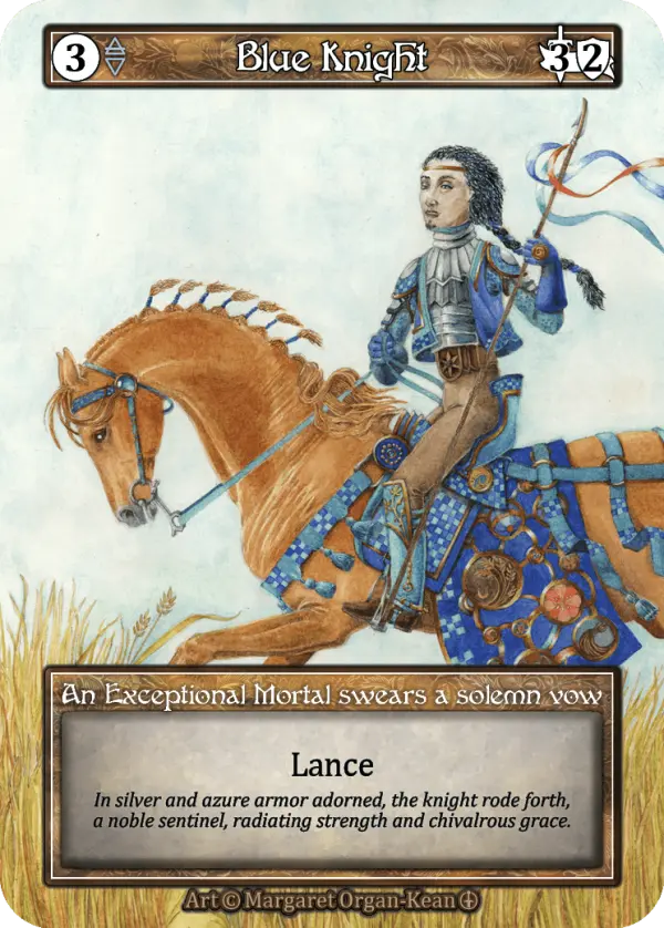 Blue Knight - Arthurian Legends (Foil)