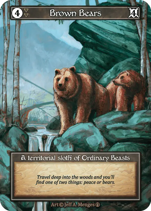 Brown Bears - Arthurian Legends (Foil)