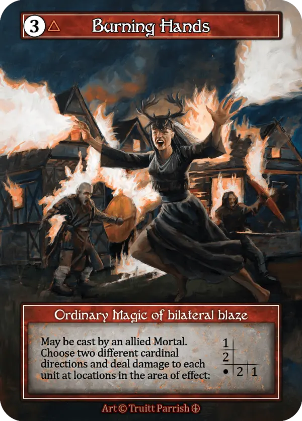Burning Hands - Arthurian Legends (Foil)