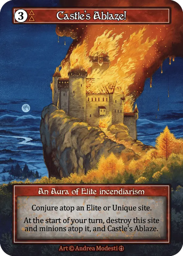 Castle's Ablaze! - Arthurian Legends (Foil)