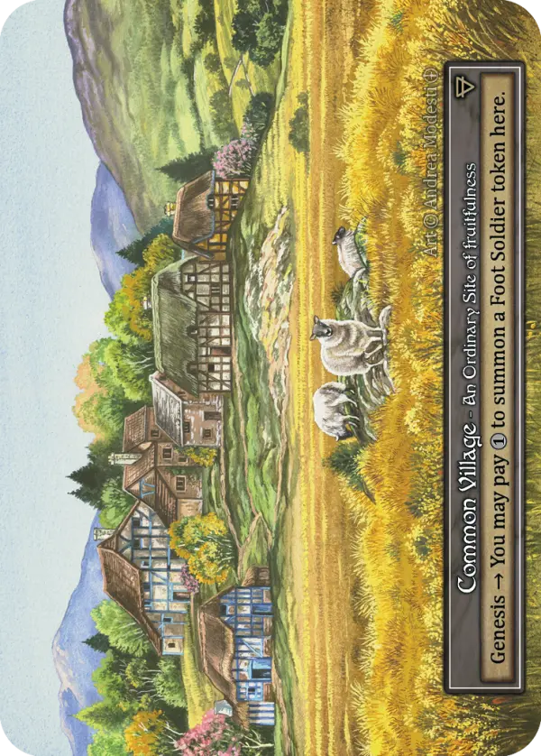 Common Village - Arthurian Legends (Foil)