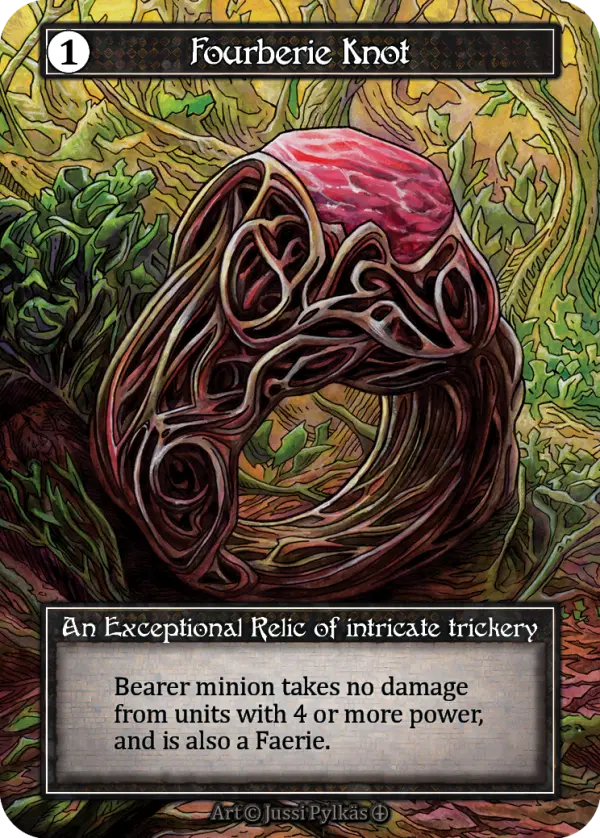 Fourberie Knot - Arthurian Legends (Foil)