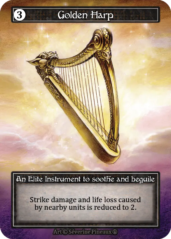 Golden Harp - Arthurian Legends (Foil)
