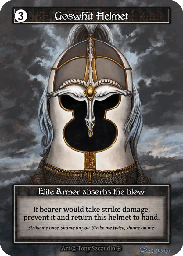 Goswhit Helmet - Arthurian Legends (Foil)