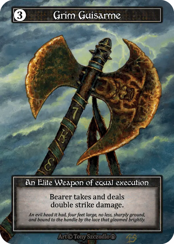 Grim Guisarme - Arthurian Legends (Foil)