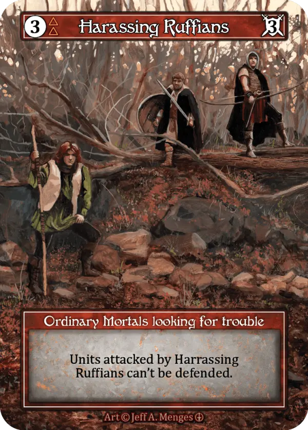 Harassing Ruffians
