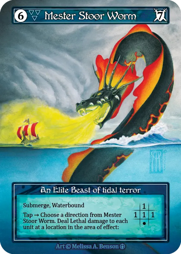Mester Stoor Worm - Arthurian Legends (Foil)