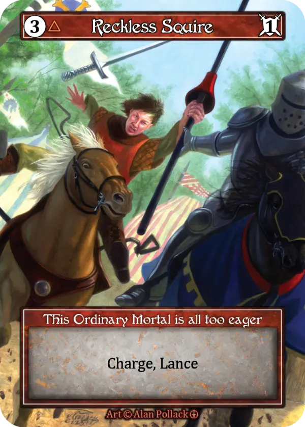 Reckless Squire - Arthurian Legends (Foil)