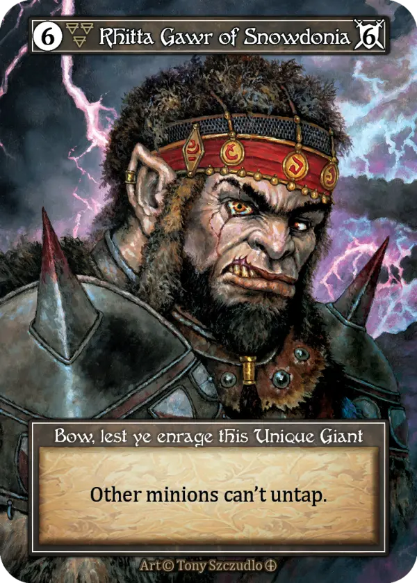 Rhitta Gawr of Snowdonia - Arthurian Legends (Foil)