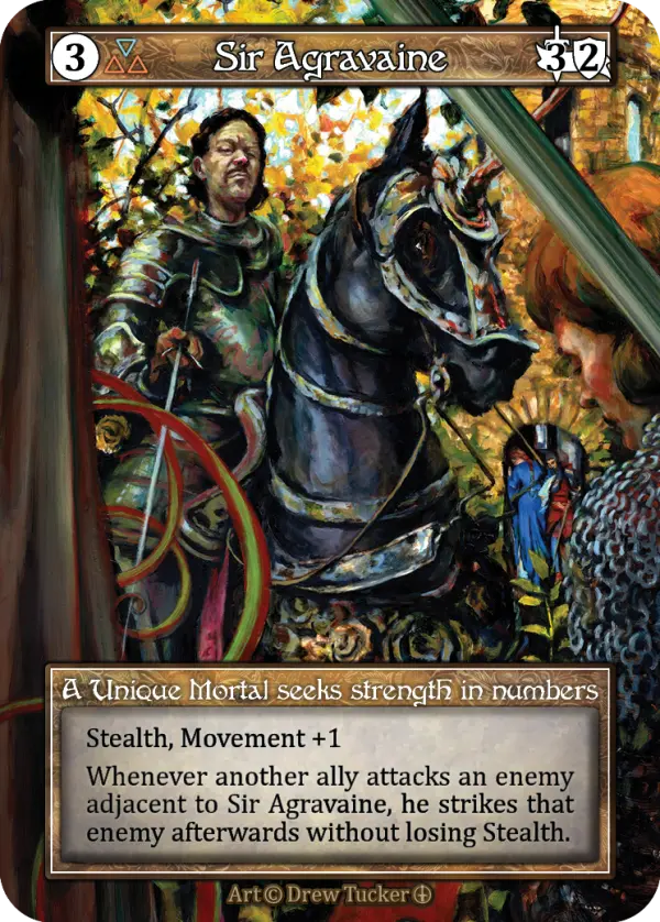 Sir Agravaine - Arthurian Legends (Foil)