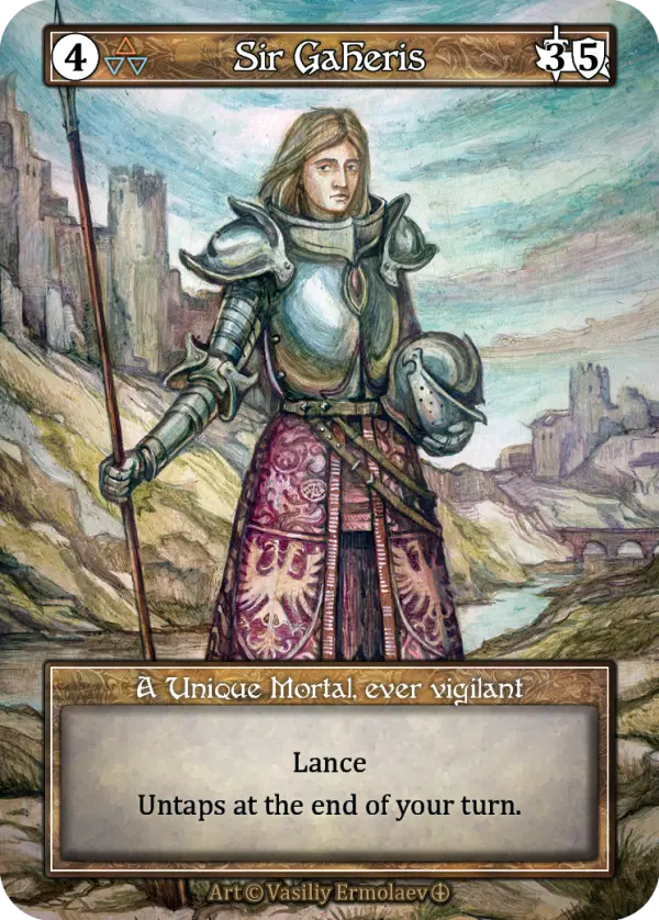 Sir Gaheris - Arthurian Legends (Foil)