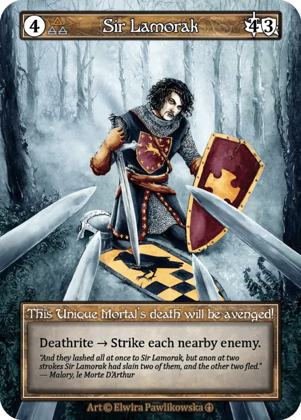 Sir Lamorak - Arthurian Legends (Foil)