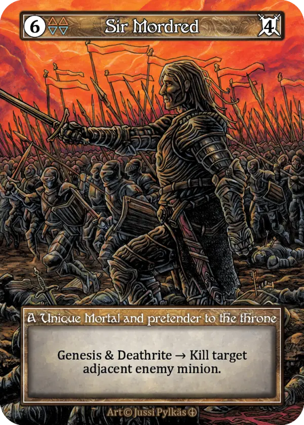 Sir Mordred - Arthurian Legends (Foil)